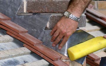 is Llangoed lead roofing safe?